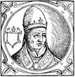 Папа Бонифаций VI. Гравюра 1600 г.